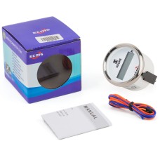 Цифровой счетчик моточасов ECMS PLH2-WS-HS не импульсный, белый (800-00186)