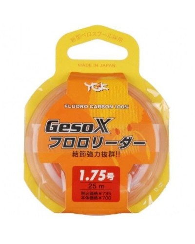 Флюорокарбон YGK Geso X leader 25 m 0.33 mm 7.26 kg/16 lb (FS00000860)