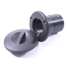 Горловина Esterner пластиковая, черная, диаметр 50 мм (C12694-N)