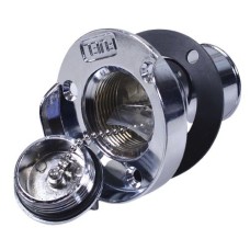 Горловина Esterner хромированная с крышкой (C12795)