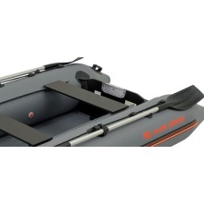 Надувная лодка Колибри КМ-280 (Kolibri KM-280) моторная слань-коврик, тёмно-серая