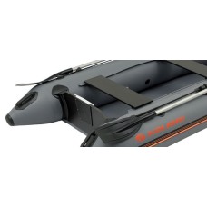 Надувная лодка Колибри КМ-300 (Kolibri KM-300) моторная Air-Deck, тёмно-серая