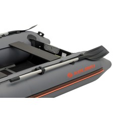 Надувная лодка Колибри КМ-300Д Профи (Kolibri KM-300D Профи) моторная килевая алюминиевый пайол, тёмно-серая
