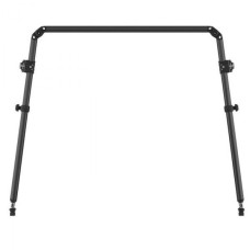 Опорная стойка FASTEN 800x800 мм с двумя замками c черной трубой (St080)