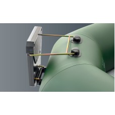 Транец навесной с креплением Kolibri, черный (13.011.0.62)