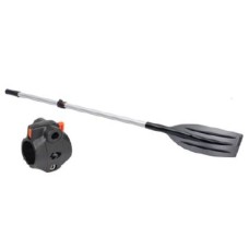 Весло стандартное быстросъемное Kolibri 1.7 м, в сборе, левое, светло-серое (К-280CT - К-450DSL) (12.104.63.1)