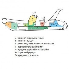 Надувная лодка Brig Eagle E645 (серо-черная)