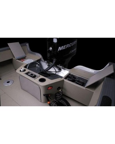 Алюминиевая лодка Crestliner Canadian 1650, Mercury F115ELPT
