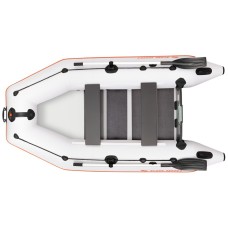 Надувная лодка Колибри КМ-300 (Kolibri KM-300) моторная слань-коврик, светло-серая