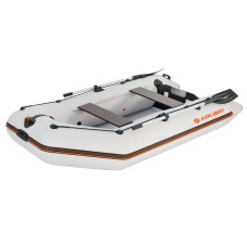 Надувная лодка Колибри КМ-300 (Kolibri KM-300) моторная слань-коврик, светло-серая