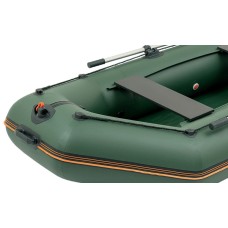 Надувная лодка Колибри КМ-300 (Kolibri KM-300) моторная слань-коврик, зелёная