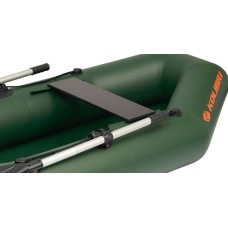 Надувная лодка Колибри К-210 (Kolibri K-210) гребная без настила, зелёная