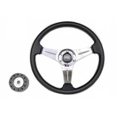 Рулевое колесо Pretech HD 5125D CHROME 330