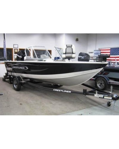 Алюминиевая лодка Crestliner Super Hawk 1600, Mercury F60ELPTBF