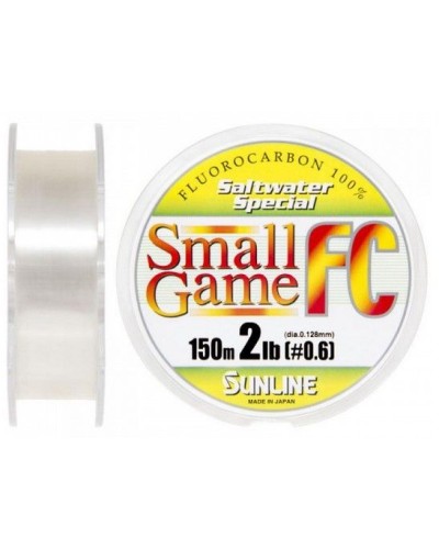 Флюорокарбон Sunline SWS Small Game FC 150 м 0.128 мм 2.0 Lb матч/тонущ.