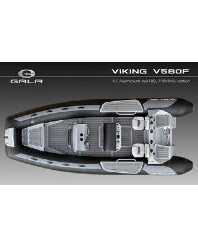 Крейсерский RIB Kolibri Gala Viking V580F (Fishing) (V580F)