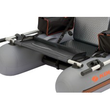 Надувная лодка Колибри К-180Ф (Kolibri K-180F) гребная Air-Deck, темно-серая