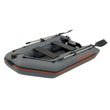 Надувная лодка Колибри КМ-245 (Kolibri KM-245) моторная слань-коврик, тёмно-серая