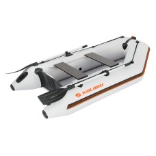 Надувная лодка Колибри КМ-260 (Kolibri KM-260) моторная слань-коврик, светло-серая