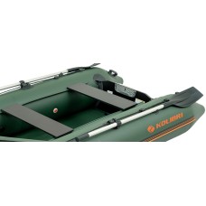 Надувная лодка Колибри КМ-280 (Kolibri KM-280) моторная слань-коврик, зелёная