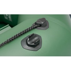 Надувная лодка Колибри КМ-300Д Профи (Kolibri KM-300D) моторная килевая алюминиевый пайол, зелёная