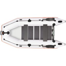 Надувная лодка Колибри КМ-330 (Kolibri KM-330) моторная слань-коврик, светло-серая