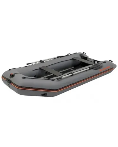 Надувная лодка Колибри КМ-360Д Профи (Kolibri KM-360D Профи) моторная килевая алюминиевый пайол, тёмно-серая