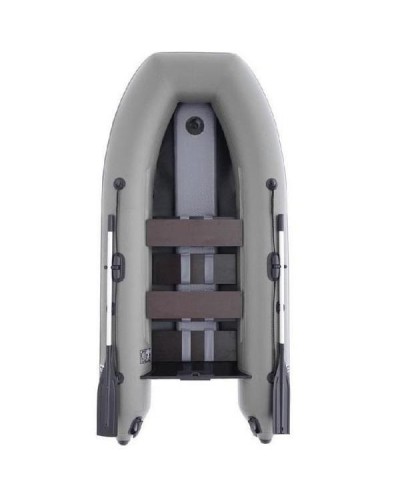 Надувная лодка Parsun Stm 340К New (серая) с гидролыжей (0019К)