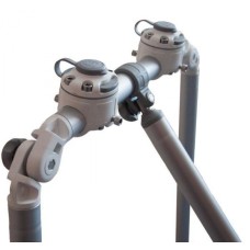 Опорная стойка FASTEN 800x500 мм с двумя замками c черной трубой (Sc800)