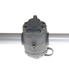 Замки и монтажная площадка FASTEN для установки на трубу 30, 32 мм, серая (FMr232)