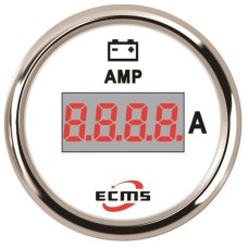 Цифровой амперметр ECMS PEA-WS±150A 52 мм, белый (800-00166)