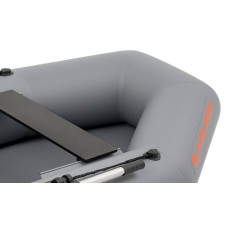 Надувная лодка Колибри К-280Т (Kolibri K-280T) гребная слань-книжка, тёмно-серая