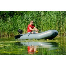 Надувная лодка Колибри К-300СТ (Kolibri K-300CT) гребная Air-Deck, тёмно-серая