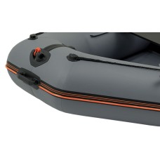 Надувная лодка Колибри КМ-200 (Kolibri KM-200) моторная слань-коврик, тёмно-серая