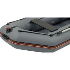 Надувная лодка Колибри КМ-300 (Kolibri KM-300) моторная слань-коврик, тёмно-серая
