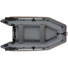 Надувная лодка Колибри КМ-300 (Kolibri KM-300) моторная слань-коврик, тёмно-серая