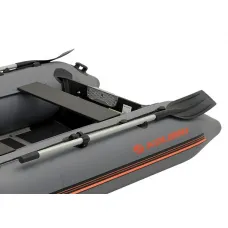 Надувная лодка Колибри КМ-300Д Профи (Kolibri KM-300D Профи) моторная килевая алюминиевый пайол, тёмно-серая