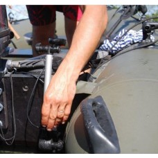 Крепление датчика эхолота FASTEN c черной трубой (Ft300)