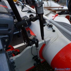 Крепление датчика эхолота FASTEN c черной трубой (Ft300)