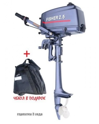 Лодочный мотор Fisher T2.5C BMS