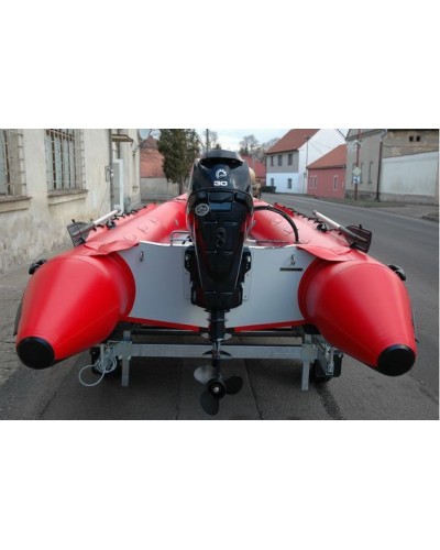 Надувная лодка Adventure Master II М-470 (красная)