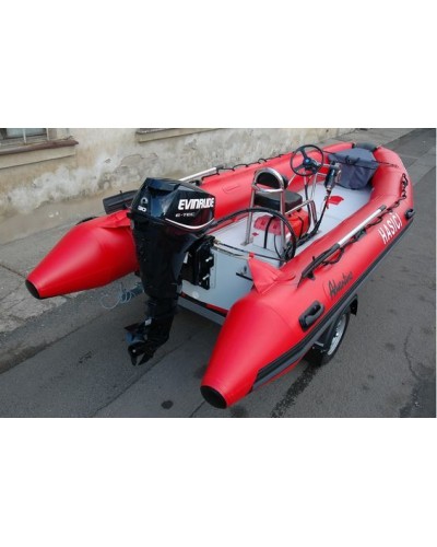 Надувная лодка Adventure Master II М-470 (красная)