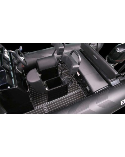 Надувная лодка Brig Navigator N 570L (черная)