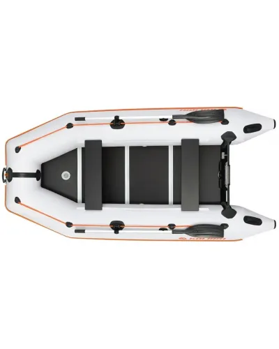 Надувная лодка Колибри КМ-330Д Профи (Kolibri KM-330D Профи) моторная килевая алюминиевый пайол, светло-серая Надувная лодка Колибри КМ-330Д Профи (Kolibri KM-330D Профи) моторная килевая алюминиевый пайол, светло-серая