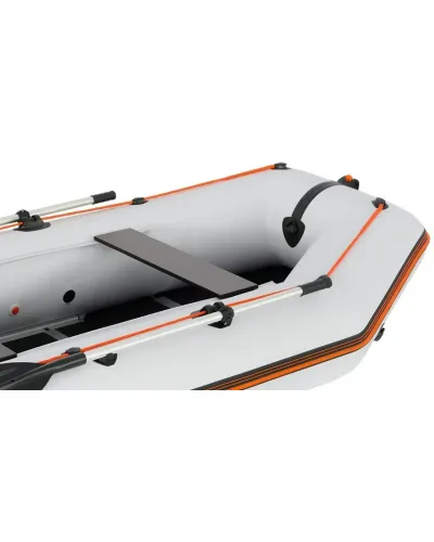 Надувная лодка Колибри КМ-330Д Профи (Kolibri KM-330D Профи) моторная килевая алюминиевый пайол, светло-серая Надувная лодка Колибри КМ-330Д Профи (Kolibri KM-330D Профи) моторная килевая алюминиевый пайол, светло-серая