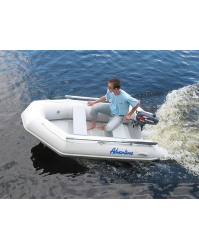 Надувная лодка Adventure Travel I Т-260 (светло-серая)