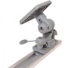 Площадка FASTEN 100x100 мм для эхолота и другого оборудования с набором для установки на С-подобный профиль (SLf223)