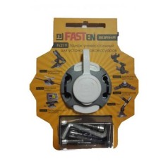 Замок универсальный FASTEN для установки аксессуаров, черно-серый (fs219)