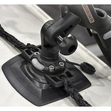 Замок универсальный FASTEN для установки аксессуаров, черно-серый (fs219)