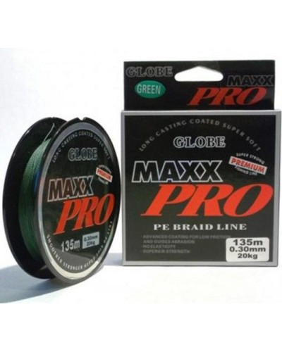 Шнур Globe Maxx Pro 135м 0.16мм green